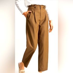 Wide leg dress pants